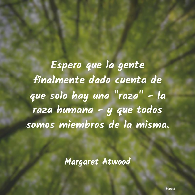 frases de Margaret Atwood