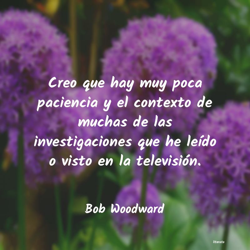 frases de Bob Woodward