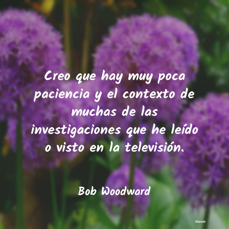 Frases de Bob Woodward