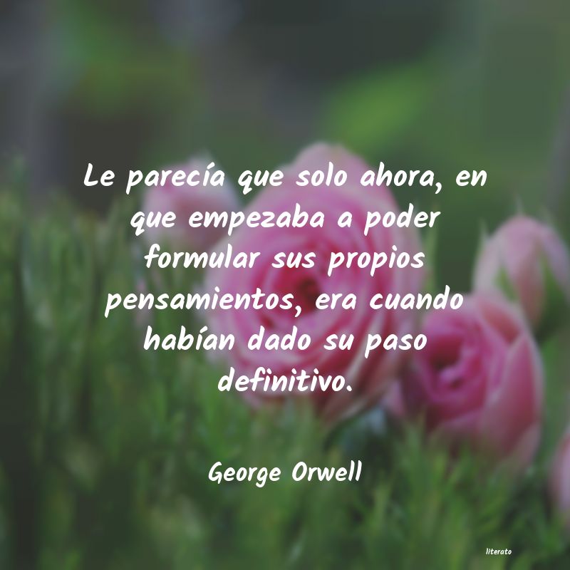 frases de George Orwell