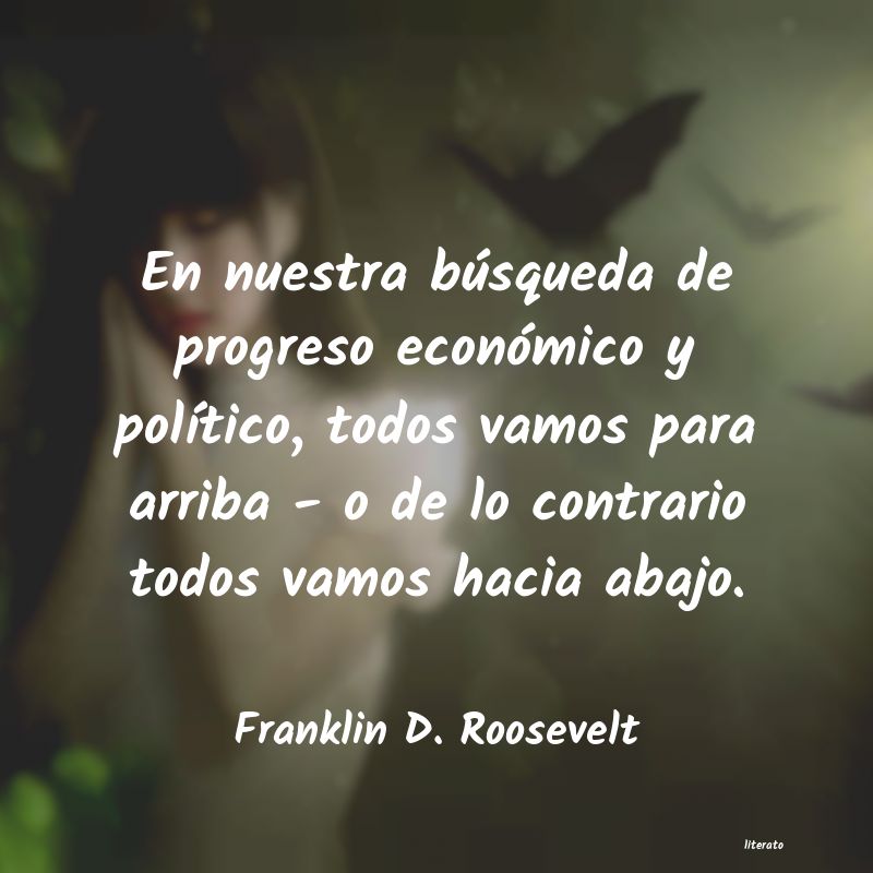 frases de Franklin D. Roosevelt