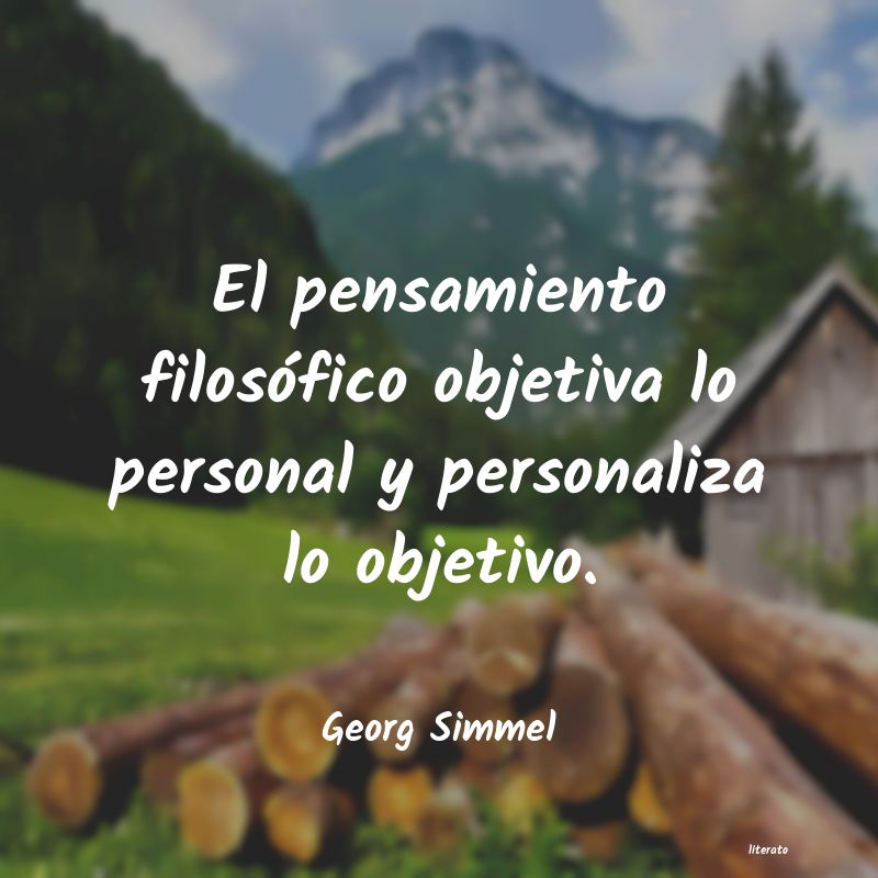 frases de Georg Simmel