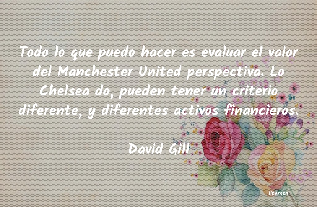 frases de David Gill