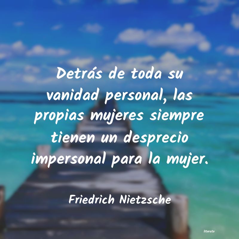 Frases de Friedrich Nietzsche