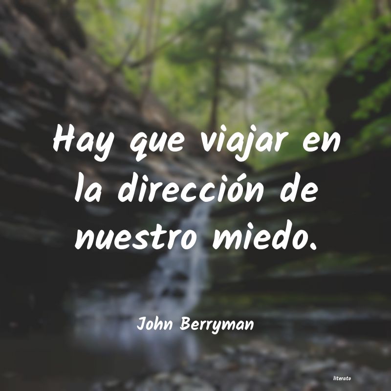 frases de John Berryman