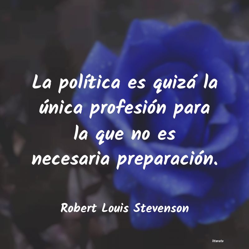 frases de Robert Louis Stevenson