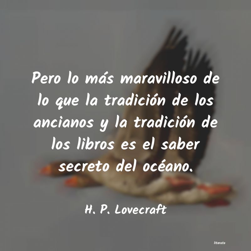 Frases de H. P. Lovecraft