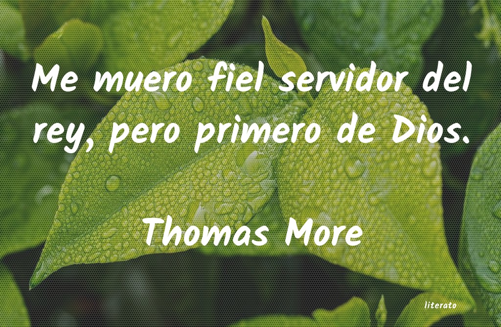 Frases de Thomas More
