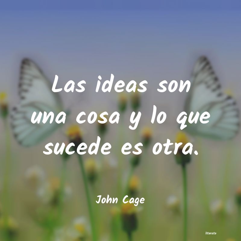 Frases de John Cage