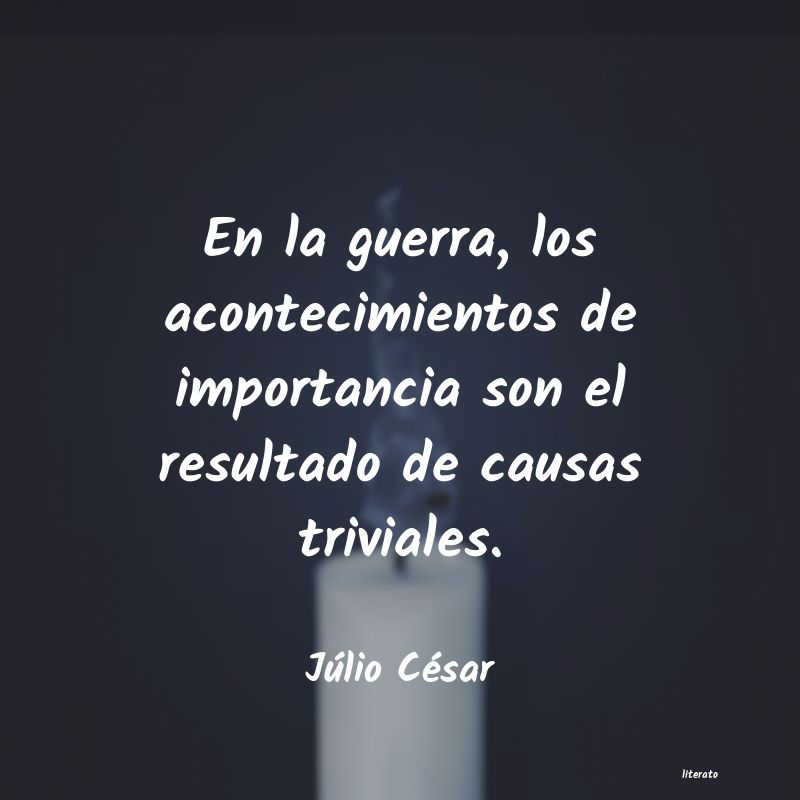 Frases de Júlio César