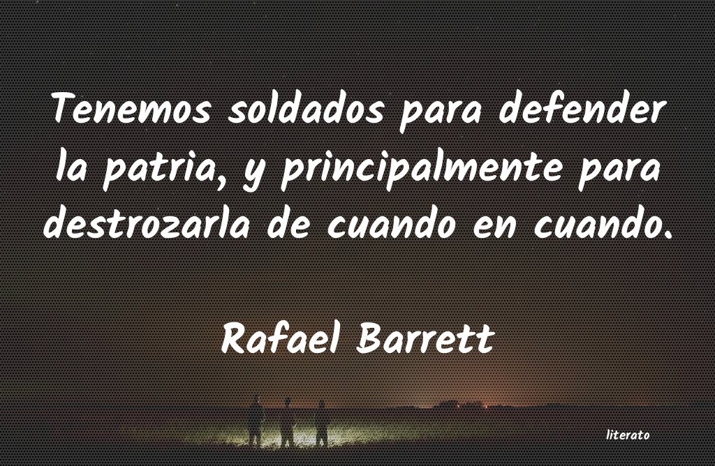 frases de Rafael Barrett