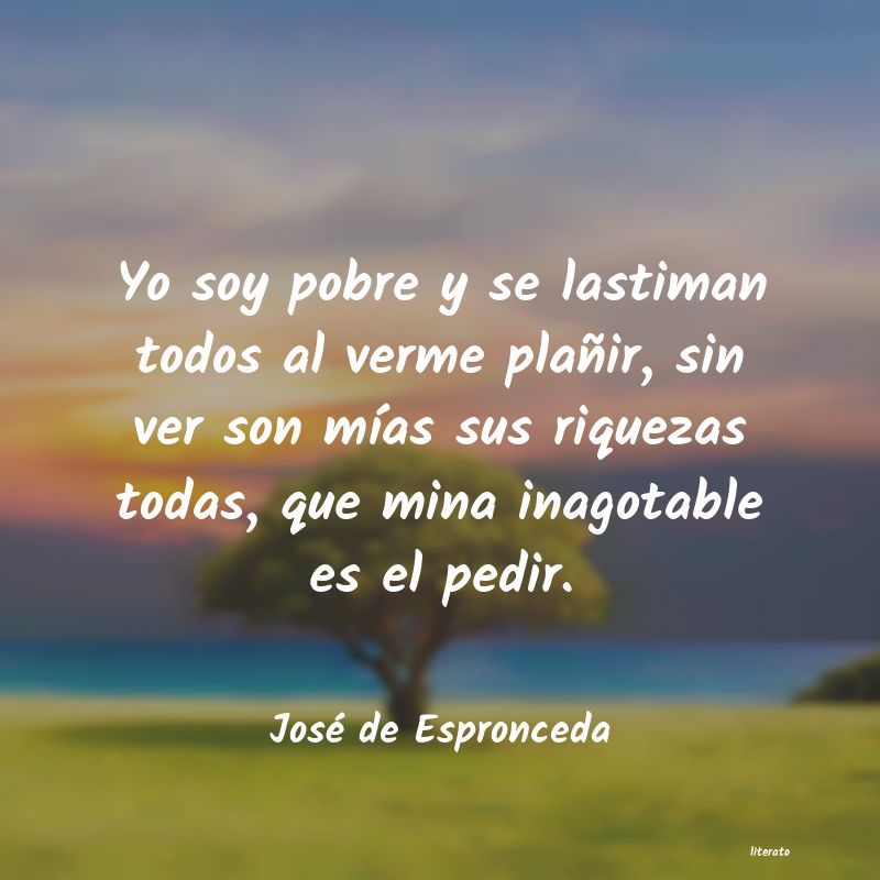 frases de José de Espronceda