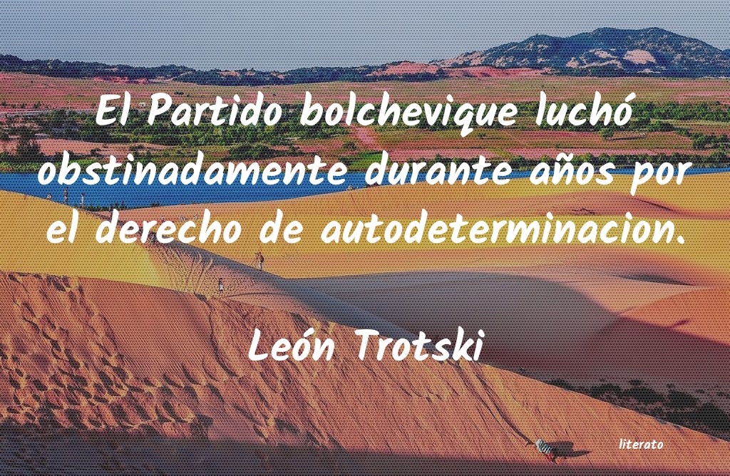 Frases de León Trotski