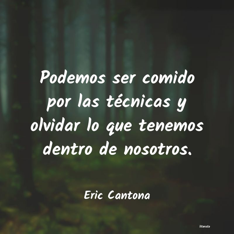 Frases de Eric Cantona