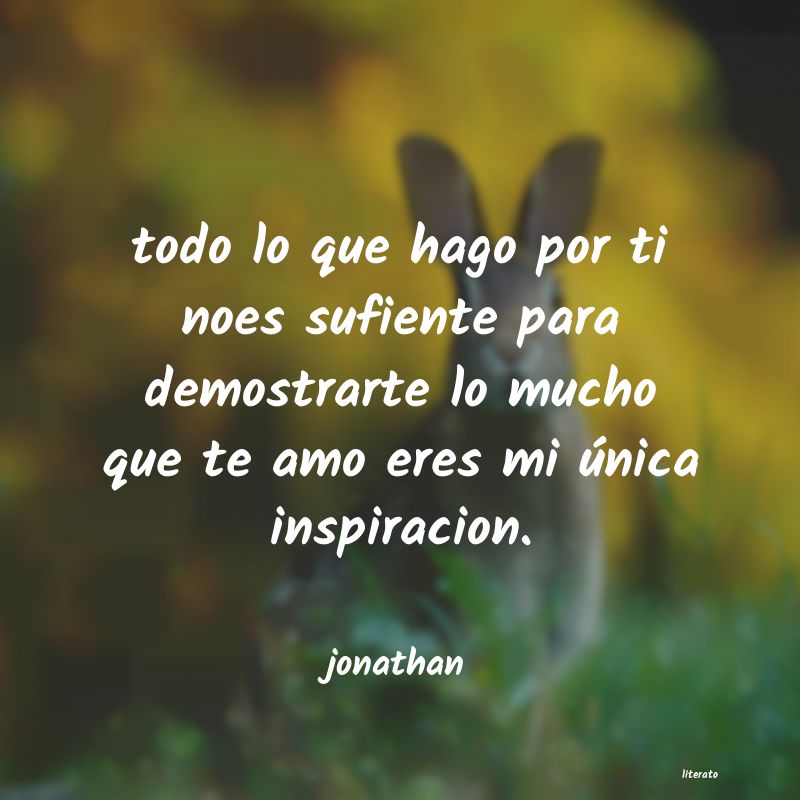 Frases de jonathan