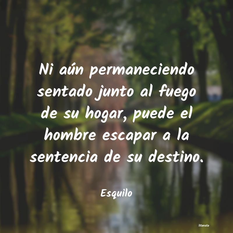 Frases de Esquilo