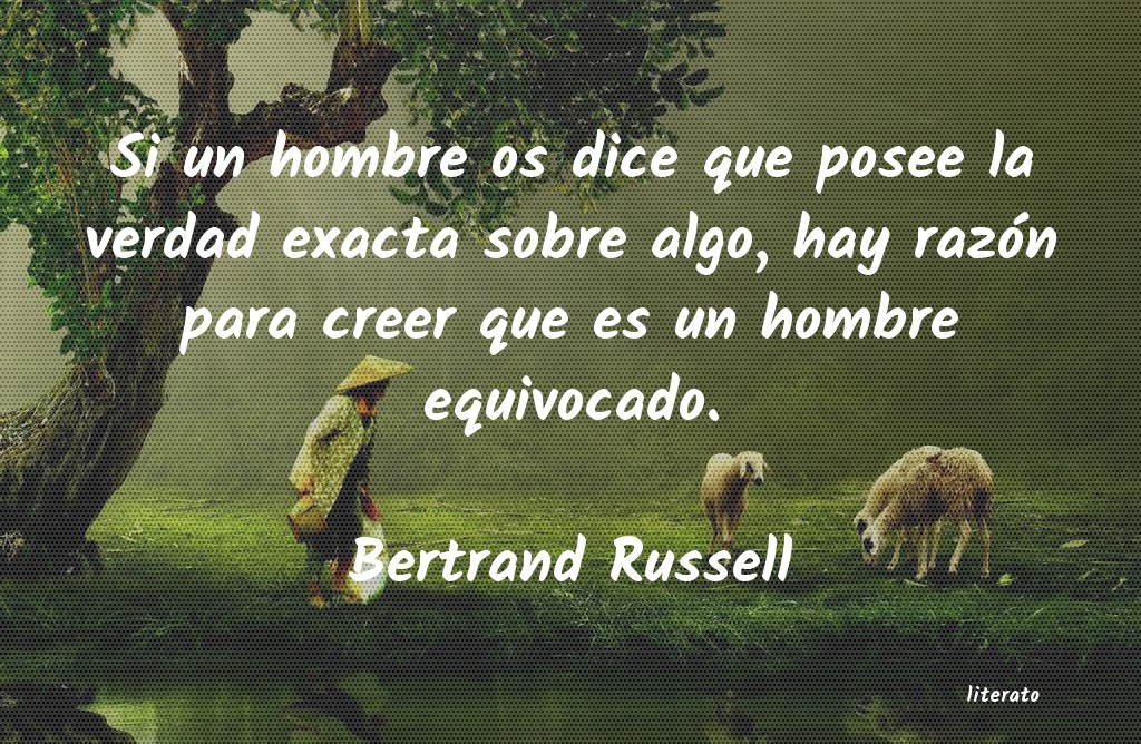 Frases de Bertrand Russell