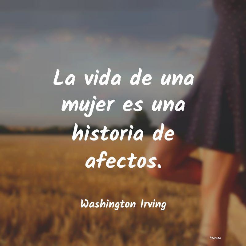 Frases de Washington Irving