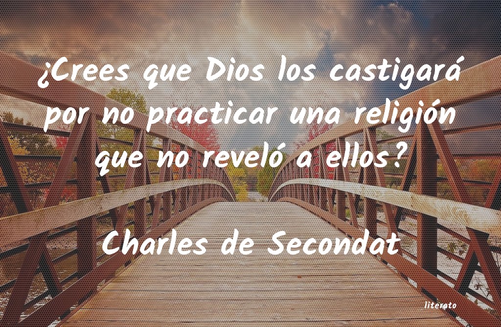 Frases de Charles de Secondat