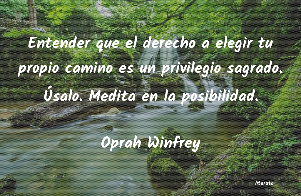 Frases de Oprah Winfrey