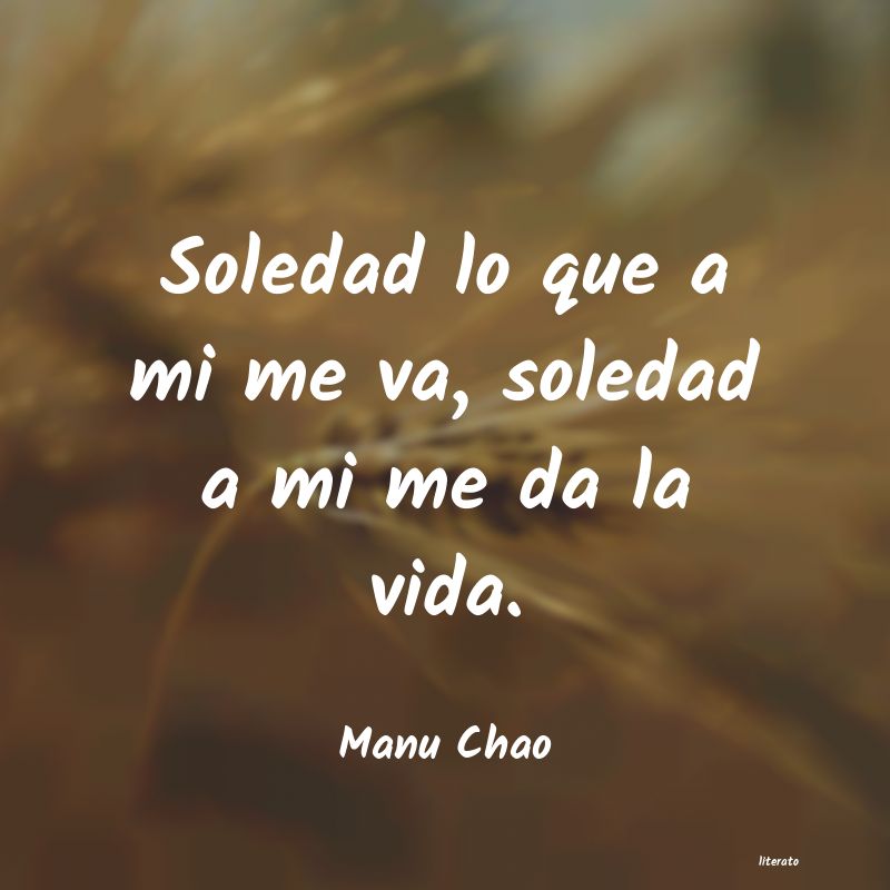 Frases de Manu Chao