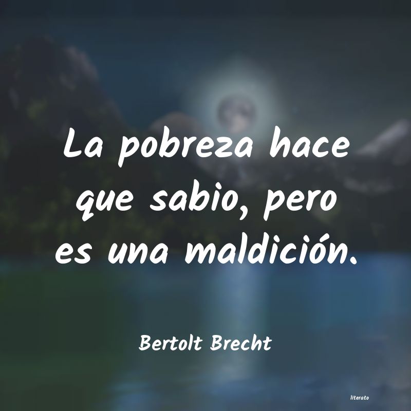 Frases de Bertolt Brecht