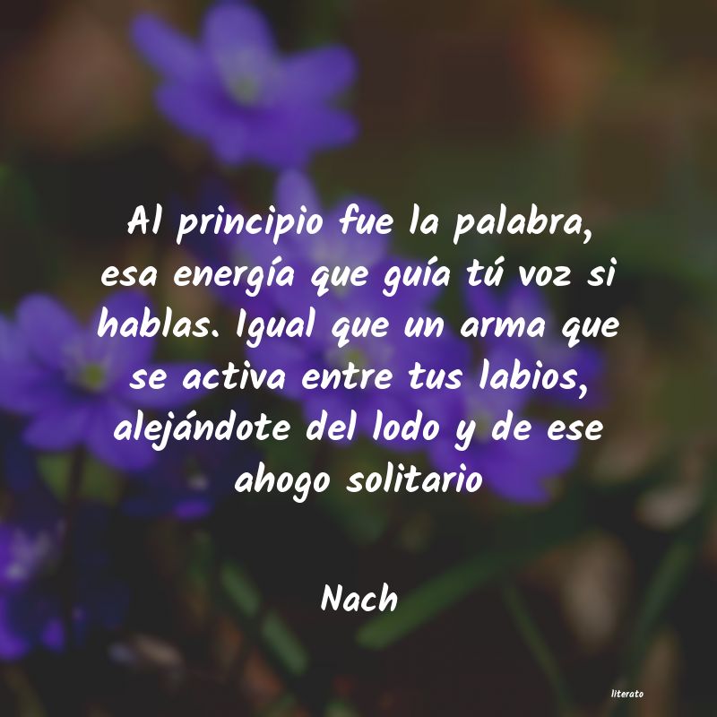 Frases de Nach