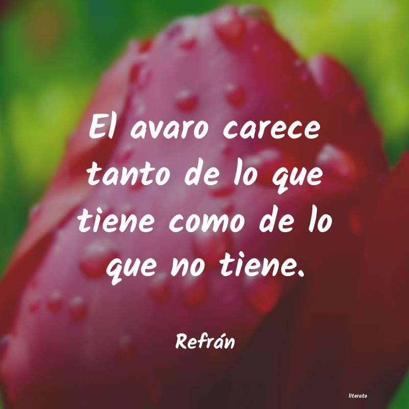 frases de Refrán