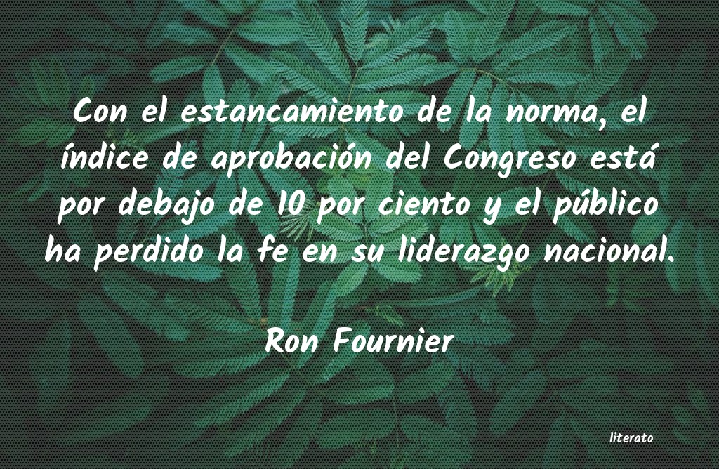 frases de Ron Fournier