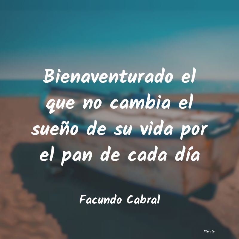Frases de Facundo Cabral