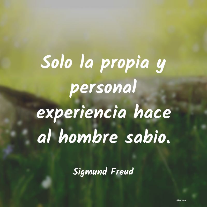 Frases de Sigmund Freud