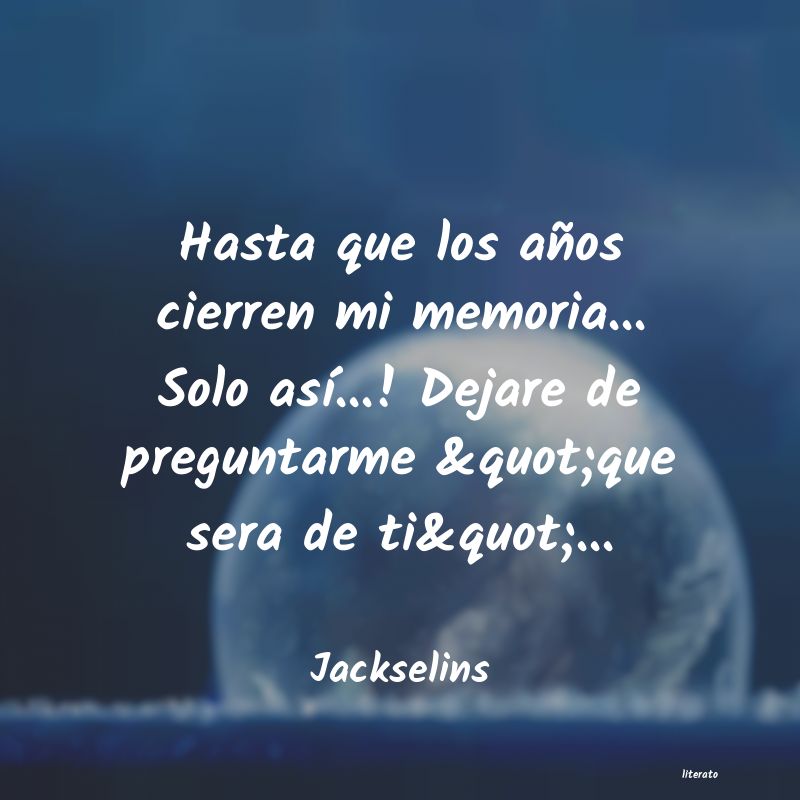 frases de Jackselins