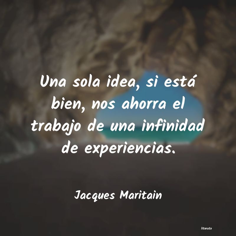 frases de Jacques Maritain