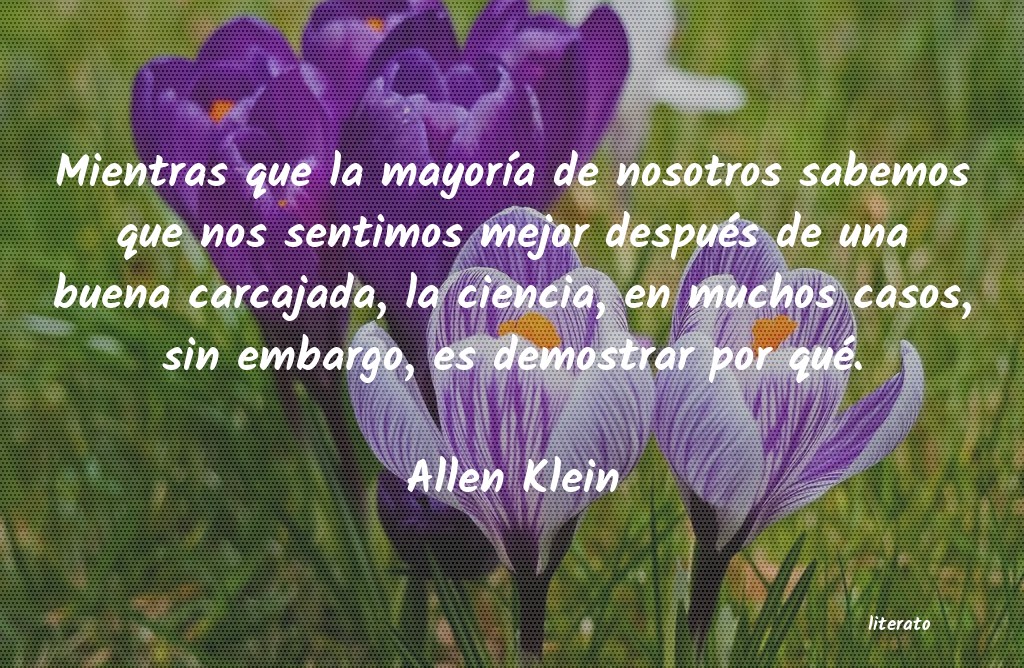 Frases de Allen Klein