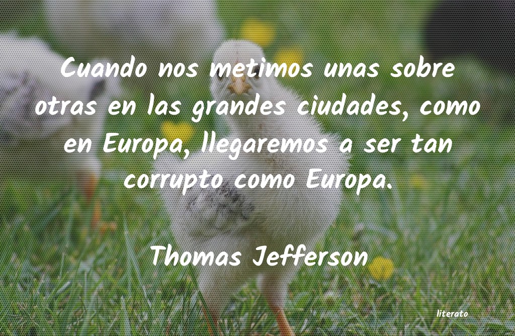 frases de Thomas Jefferson