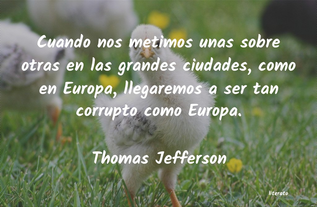 Frases de Thomas Jefferson