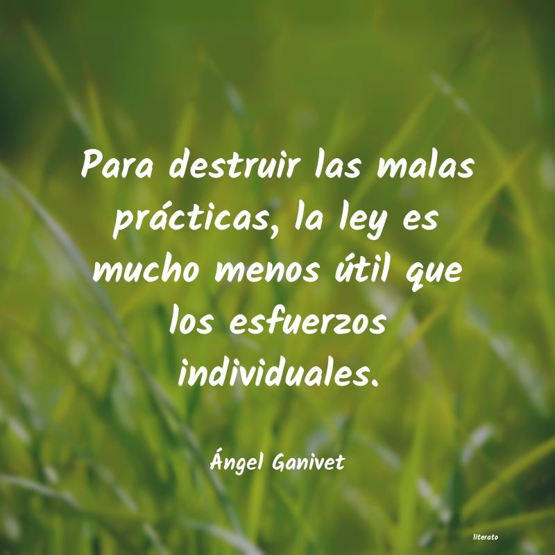 frases de Ãngel Ganivet