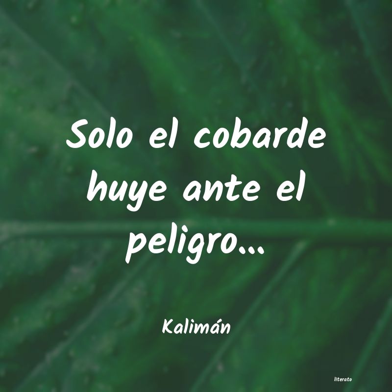 Frases de Kalimán