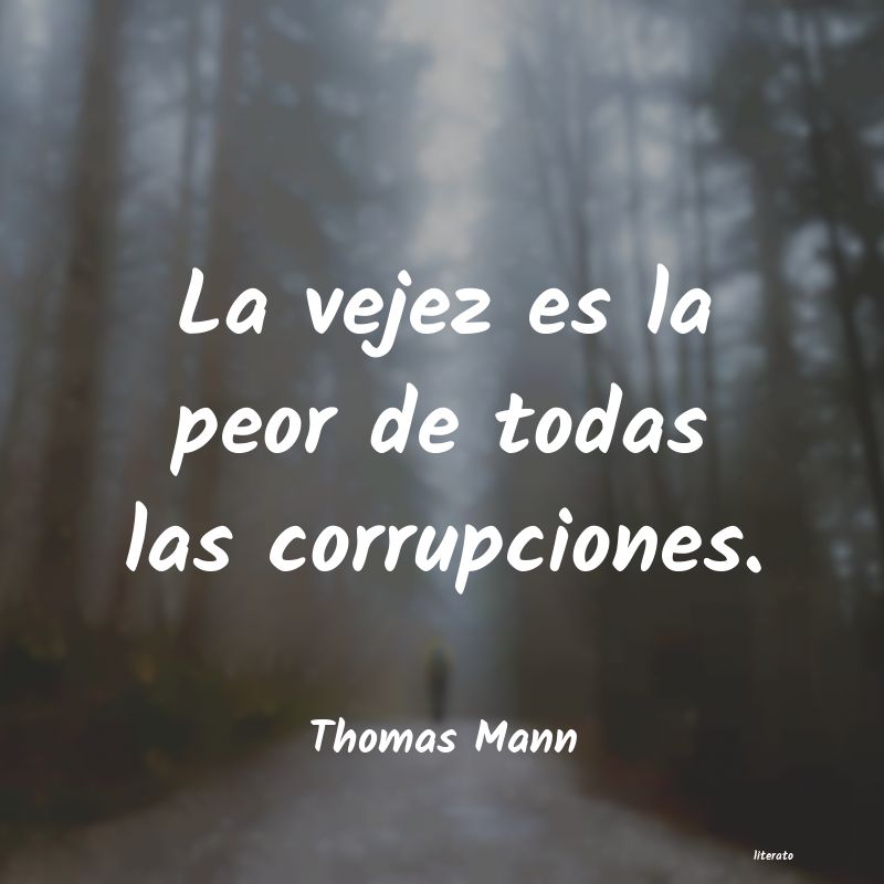 Frases de Thomas Mann