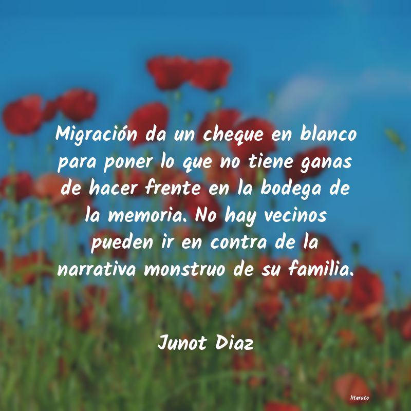 frases de Junot Diaz