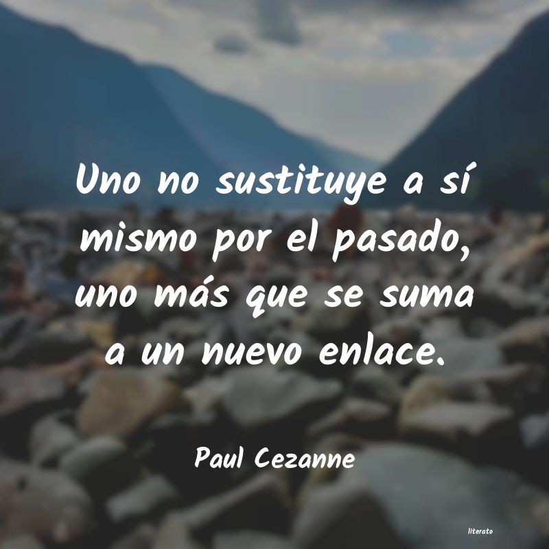 frases de Paul Cezanne