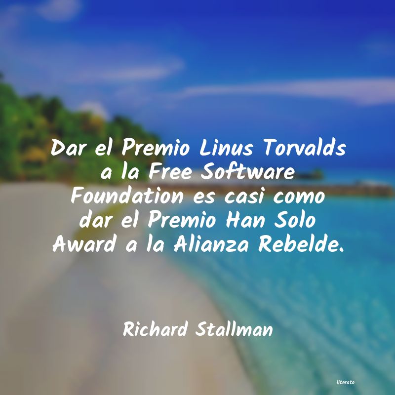 Frases de Richard Stallman