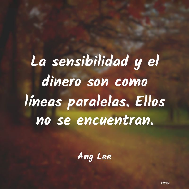 Frases de Ang Lee