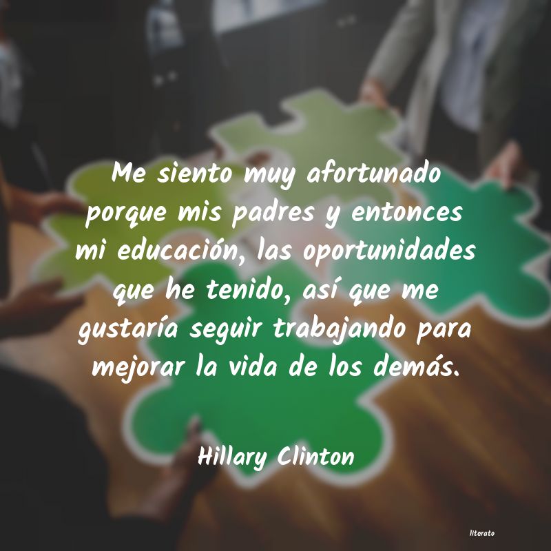 frases de Hillary Clinton