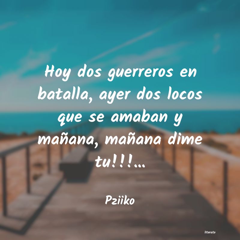 frases de Pziiko