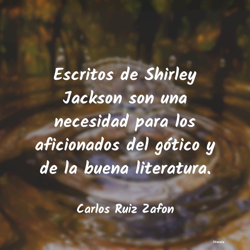 Frases de Carlos Ruiz Zafon