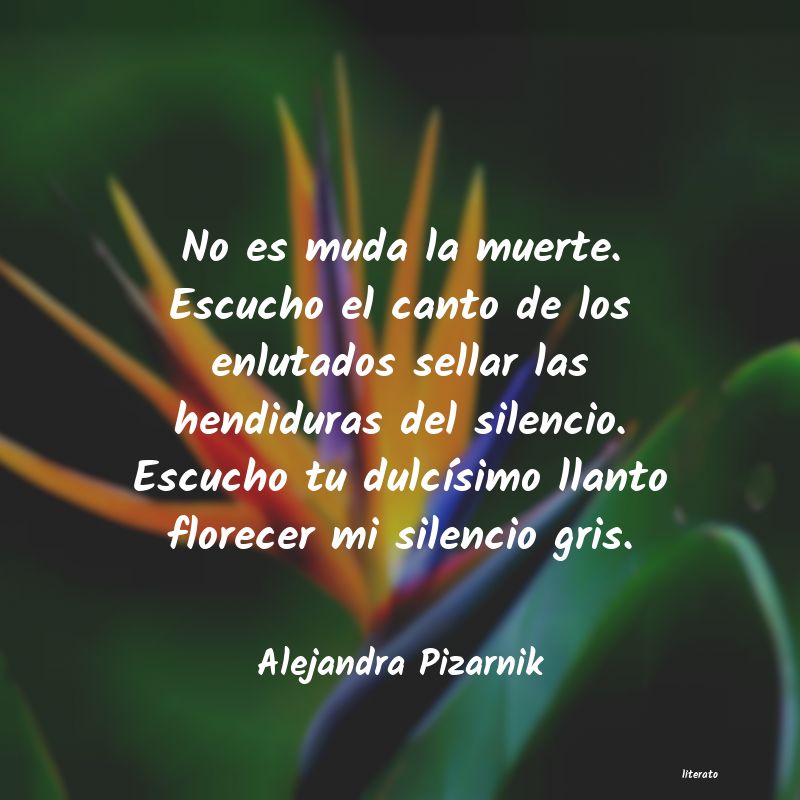frases de Alejandra Pizarnik