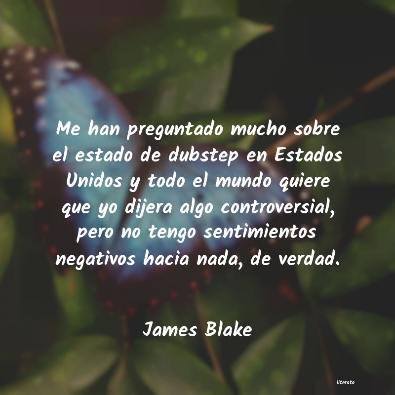 frases de James Blake