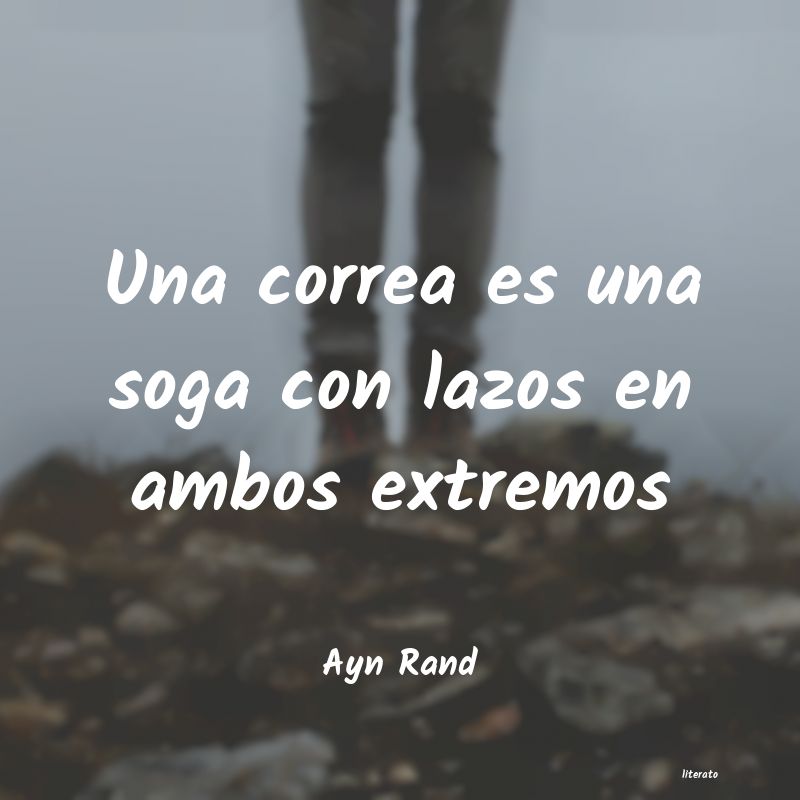 frases de Ayn Rand