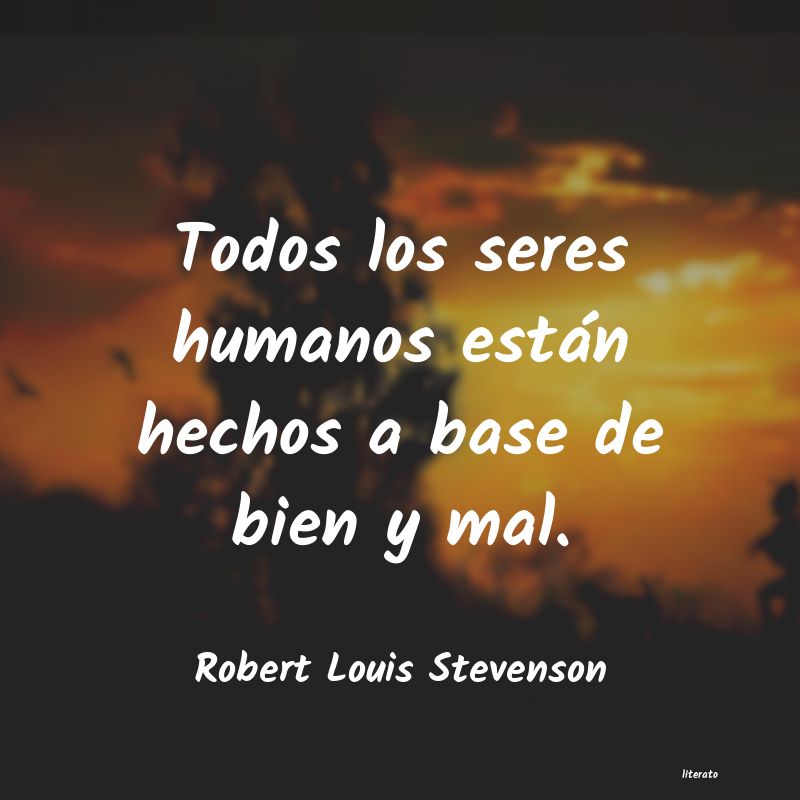 Frases de Robert Louis Stevenson